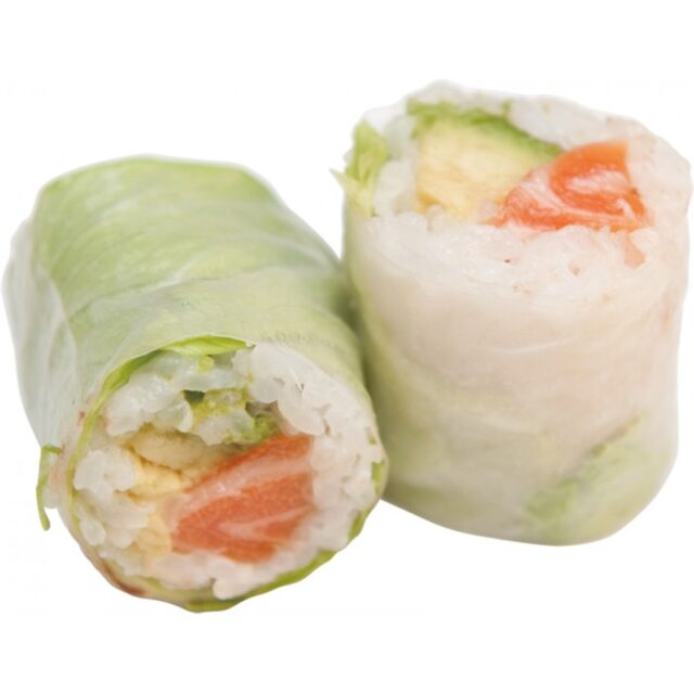 Spring roll saumon avocat